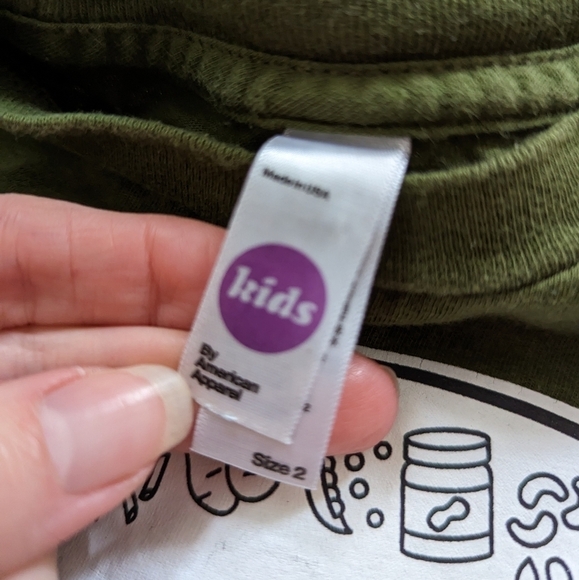 Sick ON SIN kids vegan short sleeve crew neck 2 - Picture 4 of 6